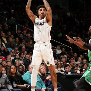 Kelly Oubre Photograph by Barry Gossage - Pixels