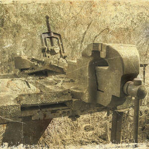 Abandoned Decaying Workshop 2 Antique Photo by John Twynam
