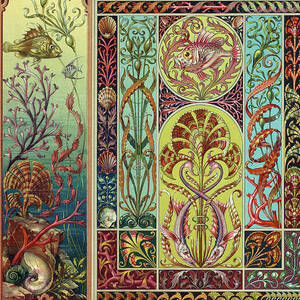 Art nouveau motifs and design elements by Anton Seder - Fantastic ...