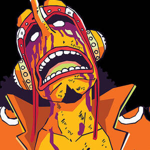 Awesome Brook Soul King One Piece On Wpap Art Digital Art by Fathur Iman - Fine  Art America