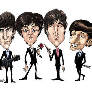 Beatles 1965 in color by Mike Scott