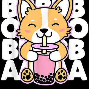 Courageous Strong Kawaii Anime Panda Drinking Boba Bubble Tea Gift