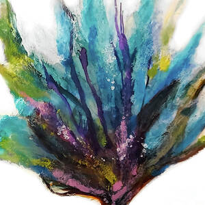Blue in the  Wild No. 2 by Anita Thomas