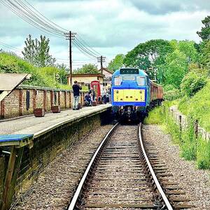British Rail Class 31 No 31289 at the Northampton and Lamport Railway by Gordon James