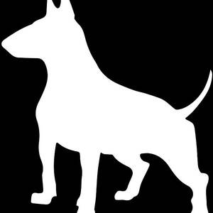 Jack Russell Art shadowheart Silhouette Artwork Made From 