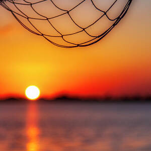 Cancun sunset on the lake by Tatiana Travelways