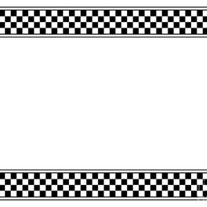 Checkerboard pattern, circle frame, round checkered pattern frame ...