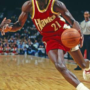 Atlanta Hawks Dominique Wilkins Photograph by Nathaniel S. Butler