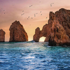 El Arco at Sunset by Sebastian Musial