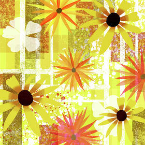 Floral Abstract by Andrew Hitchen