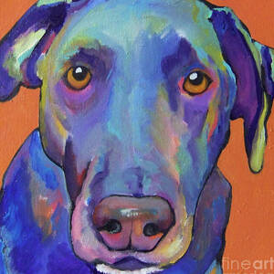 Charlie Painting by Pat Saunders-White - Fine Art America