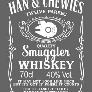 Han And Chewie s Twelve Parsec Straight Srs Whiskey Fan Tee Star Wars Last  Digital Art by Ingvar Ohlsson - Pixels