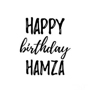Feliz Cumpleaños Hamza Mini Corazón Lata Regalo presente para Hamza Con Chocolates