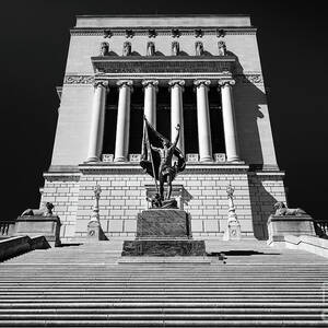 Indiana World War Memorial - Indianapolis - Indiana by Gary Whitton