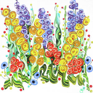 Jennifers Garden by Jane Crabtree
