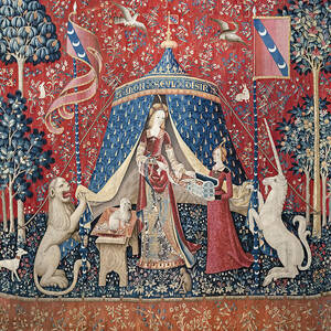 LV Blue Art Tapestry by DG Design - Fine Art America