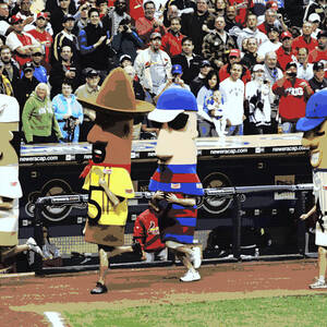 Milwaukee Brewers Racing Sausages Photograph by Steve Bell - Fine