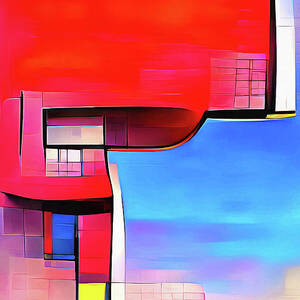 Minimalist Abstract Architecture 02 by Matthias Hauser