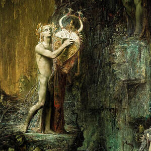 Orpheus in Hades by Pierre Marcel-Beronneau