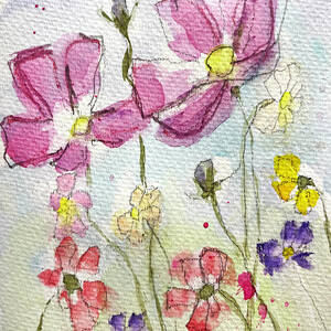 Pink Cosmos by Roxy Rich