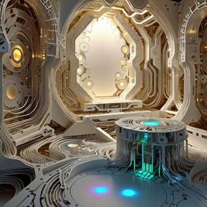 Ship With All-Robot Crew by Eris And AI