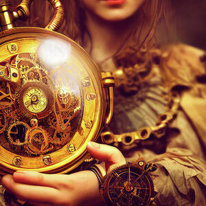 Steampunk Time by Ron Weathers