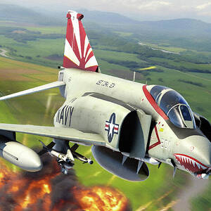 Sundowners on a Bomb Run  by Antonios Valamontes