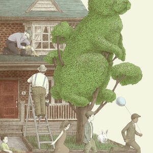 The Rabbit Tree by Eric Fan