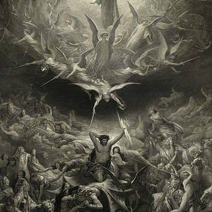 The Ascension, 1879 Painting by Gustave Dore | Fine Art America