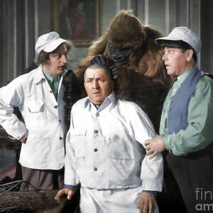 Three Stooges and the Gorilla by Franchi Torres