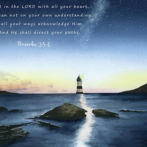 Trust in the Lord - Proverbs 3 by Jen Weaver