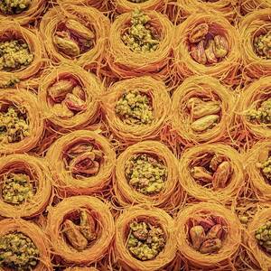Turkish Bird Nest Baklava by Rebecca Herranen