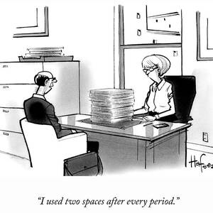 Two Spaces After Every Period by Kaamran Hafeez and Al Batt