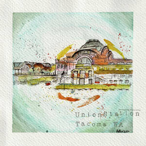 Union Station Tacoma WA by Allie Lily