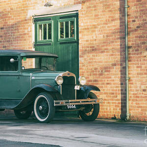 Vintage 1930 Ford Model A Tudor Sedan by Tim Gainey