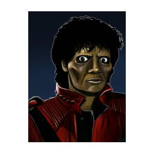 Michael Jackson Thriller Poster by Michael Clarke - Fine Art America