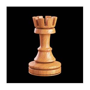 Rook Chess Piece #2 Photograph by Ktsdesign - Fine Art America