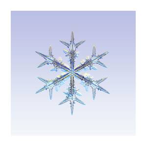 Snowflake Sequins Metal Print by Gustoimages/science Photo Library -  Science Photo Gallery