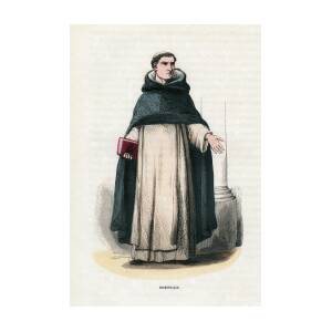 Dom Perignon, A Benedictine Monk Of Drawing by Mary Evans Picture Library -  Pixels