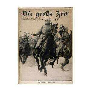 A German Charge Date Drawing by Mary Evans Picture - Pixels
