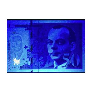 Anti-counterfeit Fluorescent Markers In A Banknote Photograph by Pascal  Goetgheluck/science Photo Library - Fine Art America