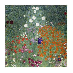 Flower Garden Painting by Gustav Klimt