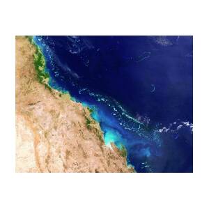 great barrier reef a look from nasa