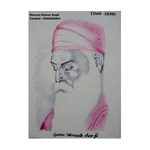 Anne Print Solutions® Guru Nanak Ji Poster (Without Frame) For Religious  Wall Decor | Pack Of 1 Pcs Size 13 Inch*X 19 Inch* Multicolour : Amazon.in:  Home & Kitchen