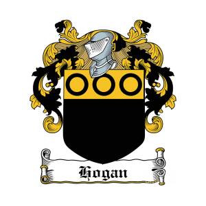 Hogan Irish Coat of Arms Money Clip