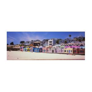 Houses On The Beach, Capitola, Santa Photograph by Panoramic Images ...