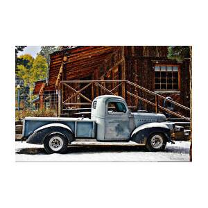 Old Chevy Truck Photograph by Barbara Chichester - Fine Art America