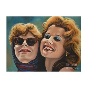 Susan Sarandon and Geena Davies alias Thelma and Louise by Paul Meijering