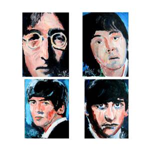 The Beatles Painting by Jon Baldwin Art - Fine Art America