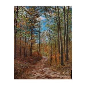 The Road Not Taken Painting by Jeanette Sacco-Belli - Fine Art America